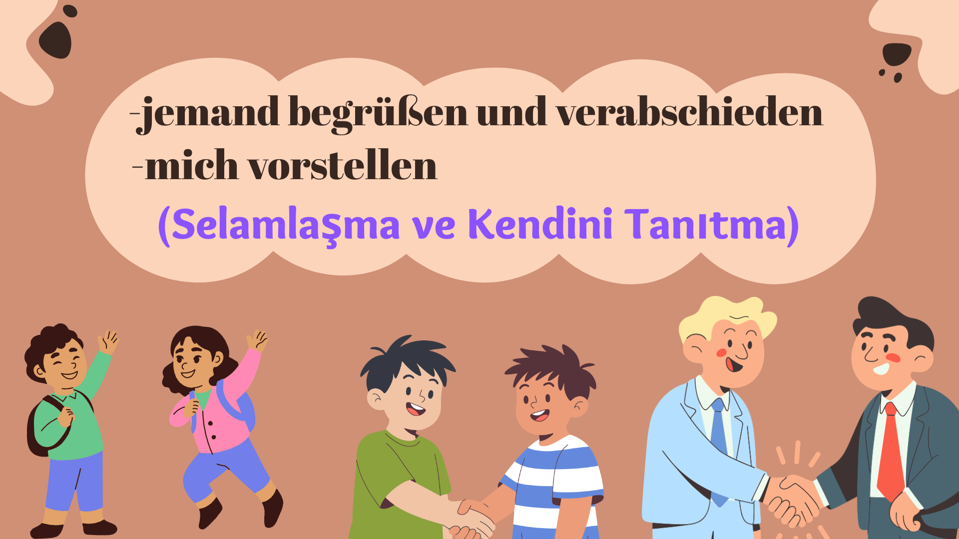 Selamla�ma ve Kendini Tan�tma